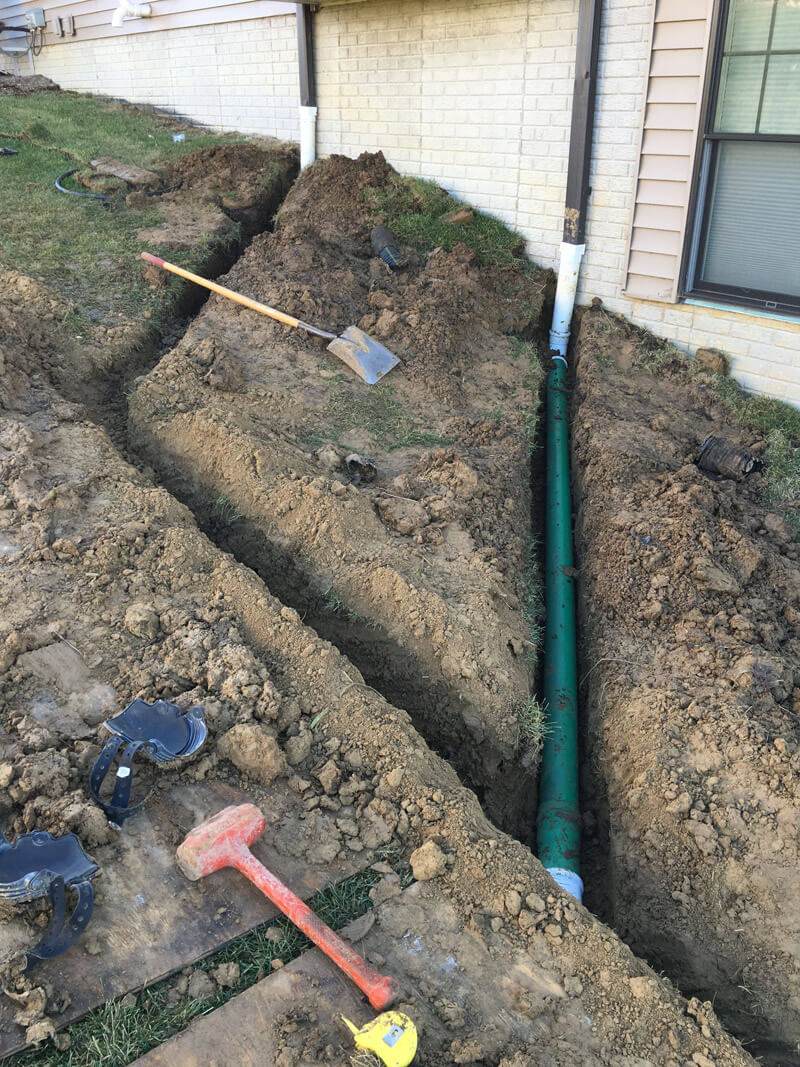 No Leak Sump Pump & Downspout Drainage Systems