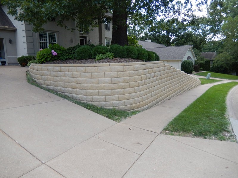 Garden Retaining Wall